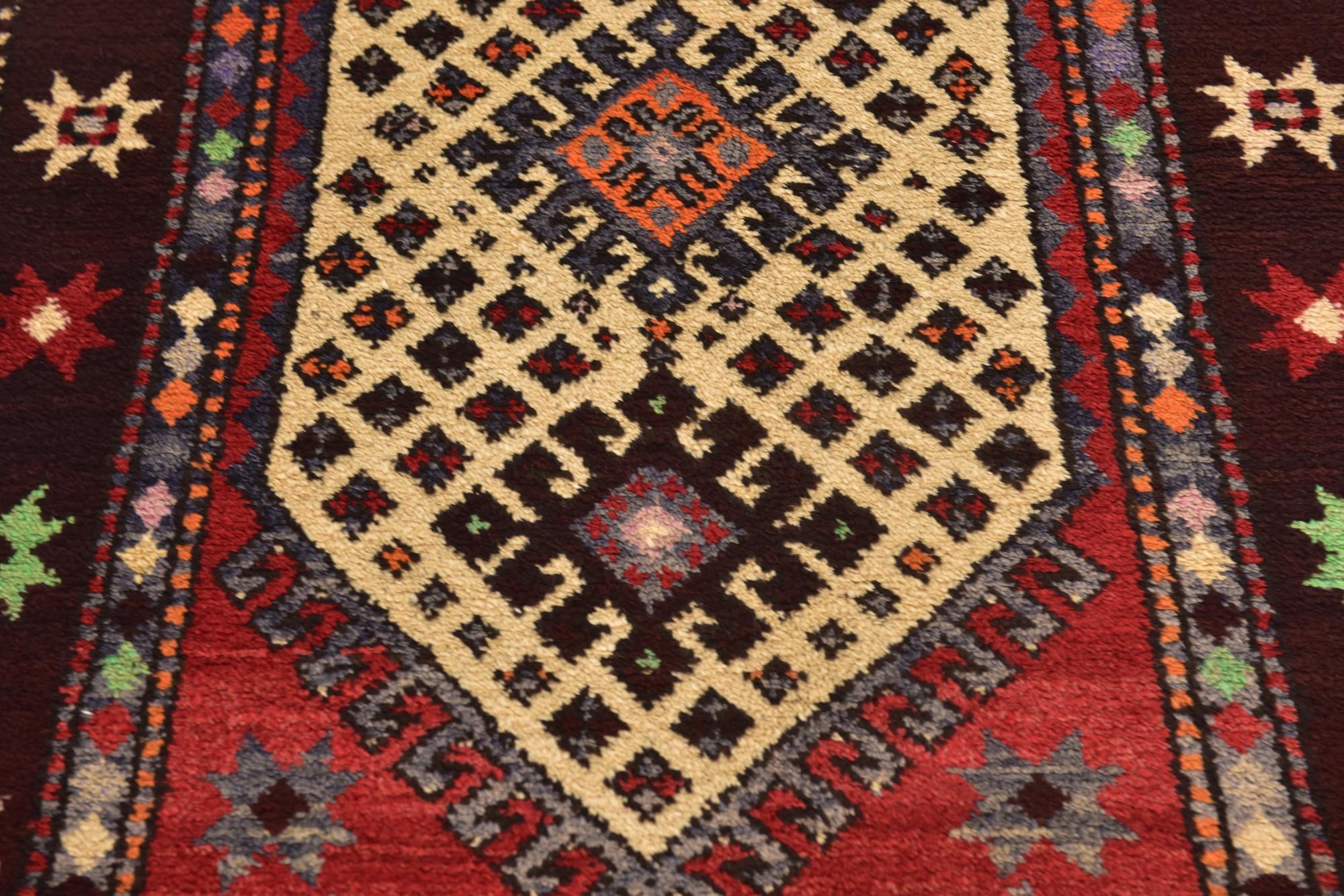 3' 9 x 6' 2 Hand Knotted Anatolian Wool Rug