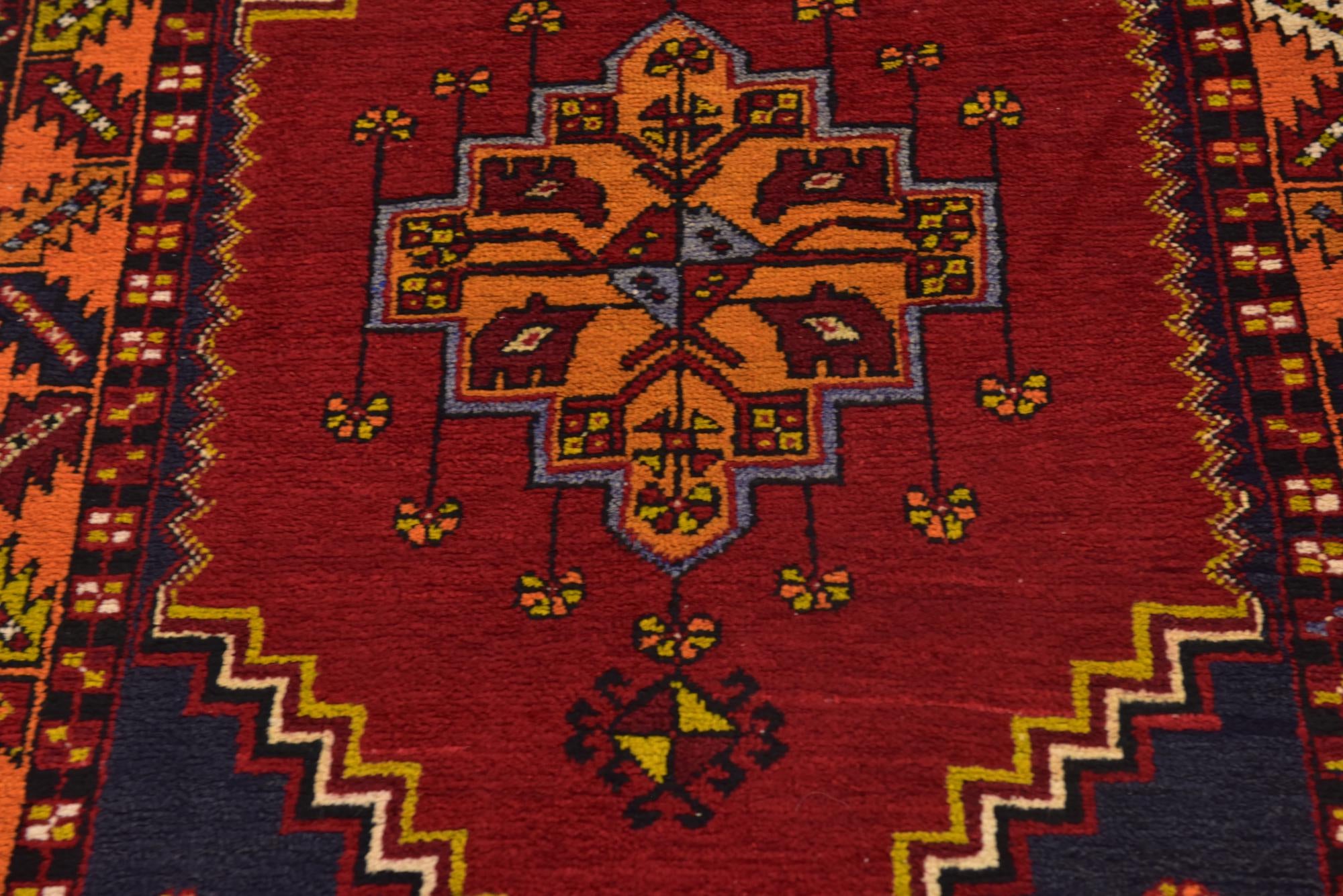 3' 6 x 5' 8 Hand Knotted Anatolian Wool Rug
