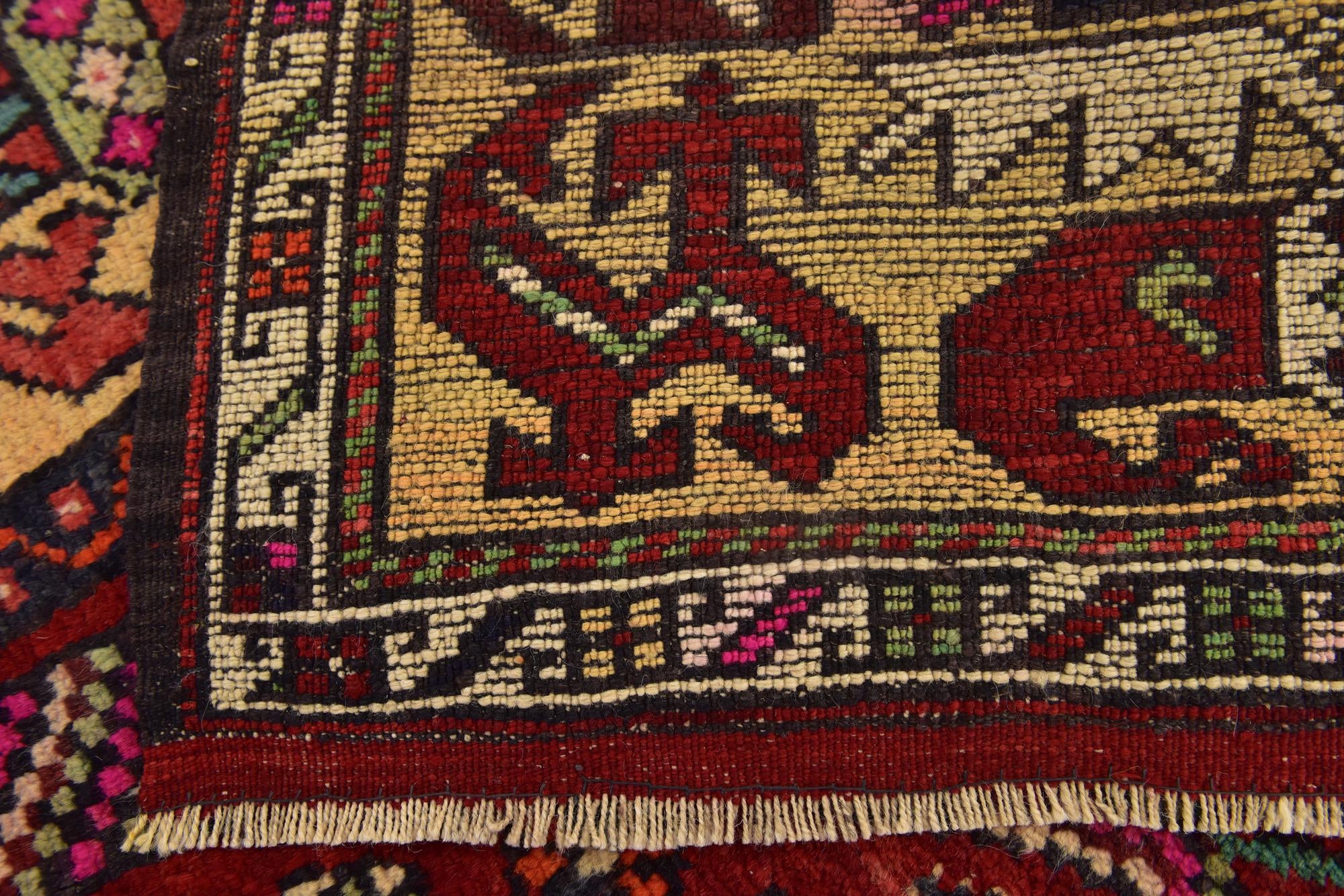 3' 8 x 5' 6 Hand Knotted Anatolian Wool Rug