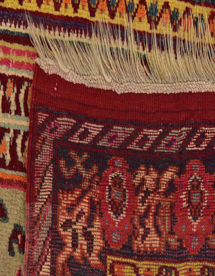 Detail image of 3' 4 x 5' 2  Hand Knotted Anatolian Wool Rug