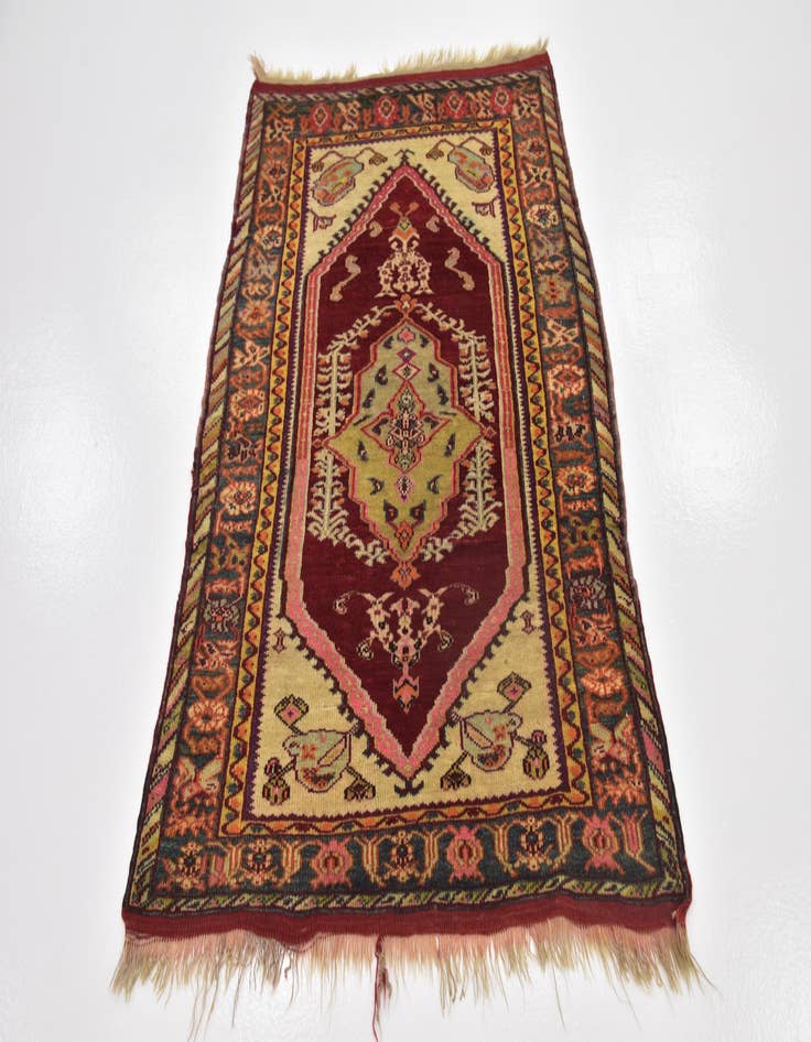 Detail image of 3' 4 x 5' 2  Hand Knotted Anatolian Wool Rug