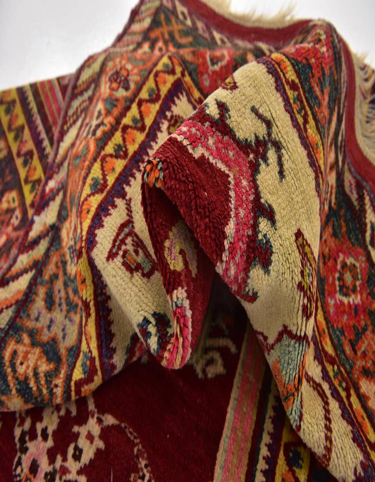 Detail image of 3' 4 x 5' 2  Hand Knotted Anatolian Wool Rug