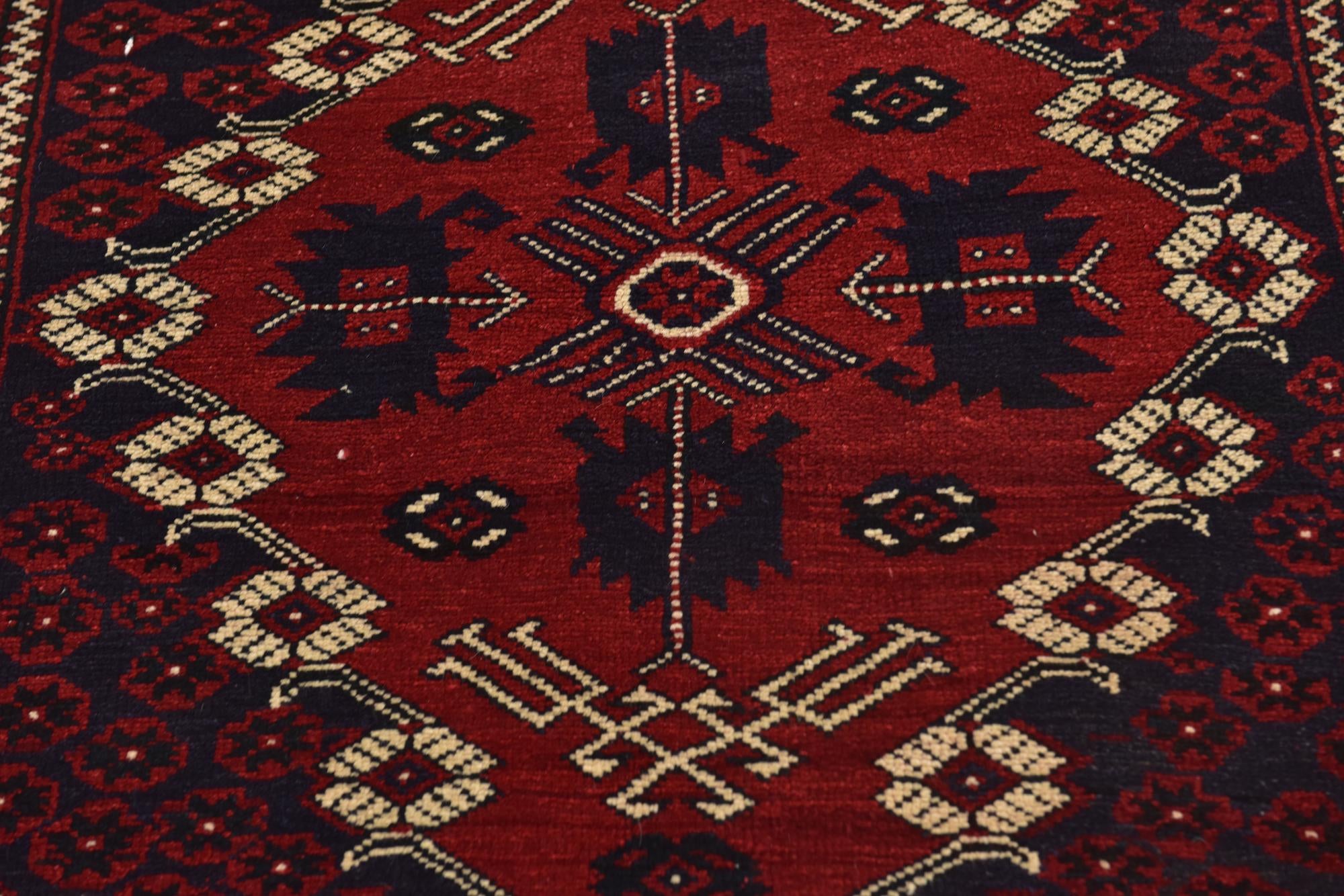 3' 6 x 5' 7 Hand Knotted Anatolian Wool Rug