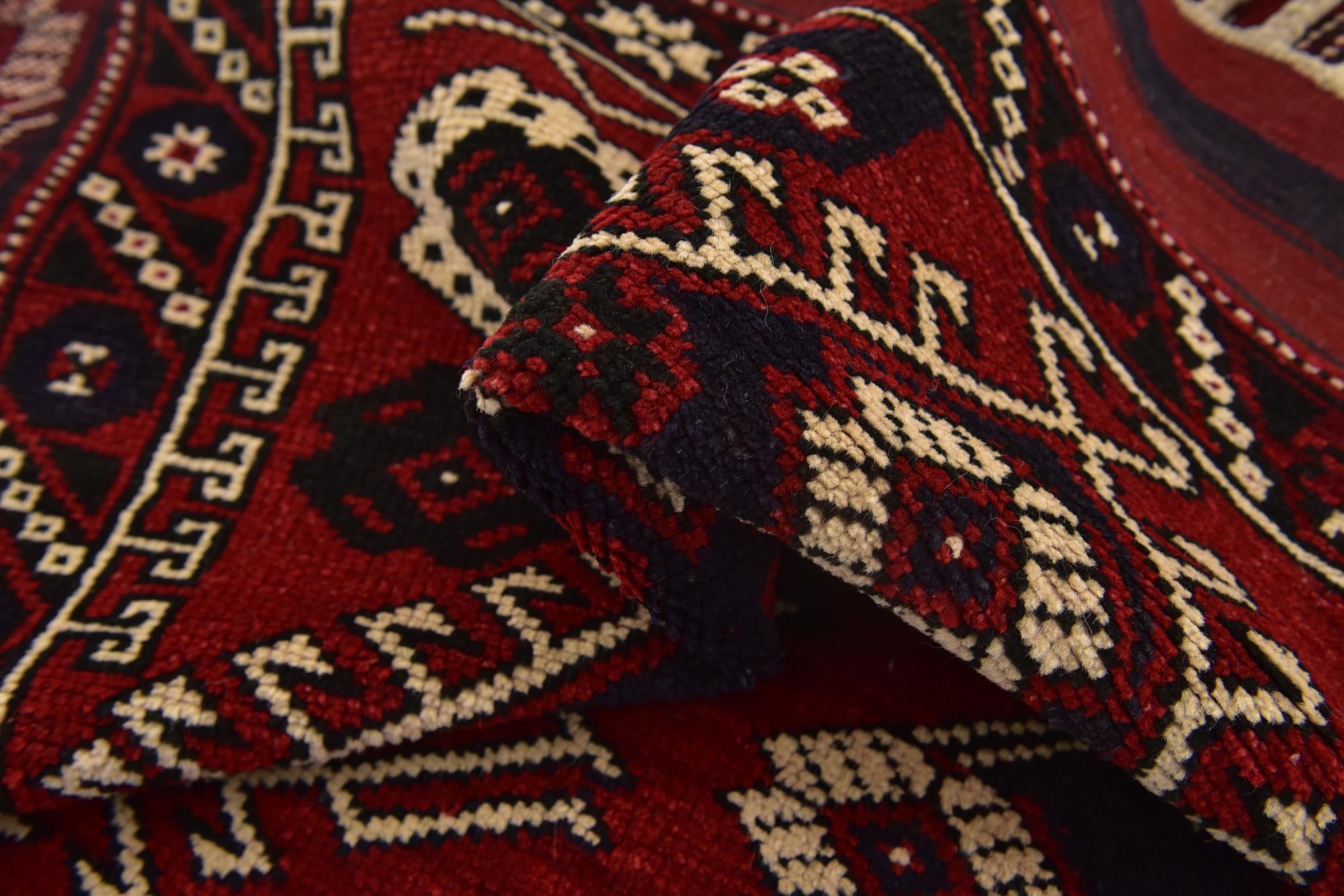 3' 6 x 5' 7 Hand Knotted Anatolian Wool Rug