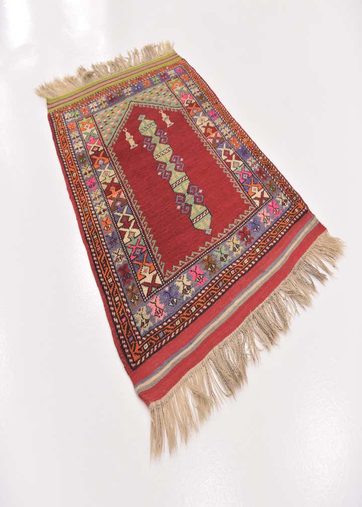 3' 5 x 4' 9 Hand Knotted Anatolian Wool Rug