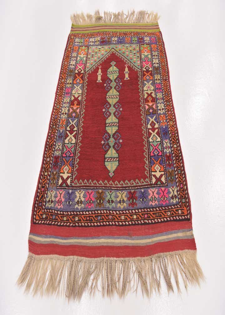 3' 5 x 4' 9 Hand Knotted Anatolian Wool Rug