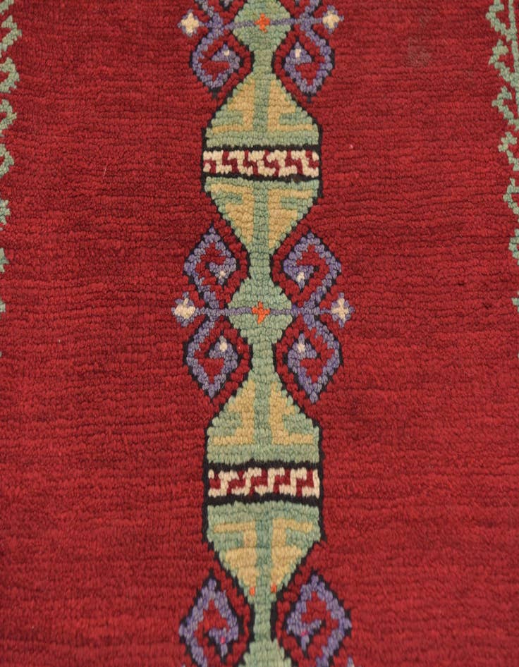 Detail image of 3' 5 x 4' 9 Hand Knotted Anatolian Wool Rug