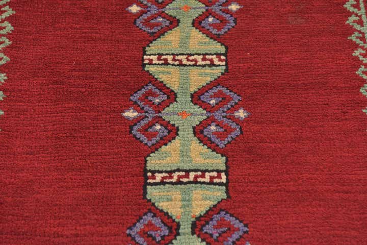 3' 5 x 4' 9 Hand Knotted Anatolian Wool Rug
