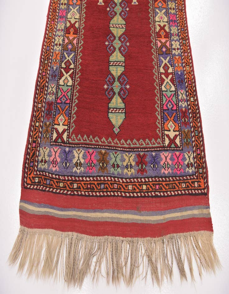 Detail image of 3' 5 x 4' 9 Hand Knotted Anatolian Wool Rug