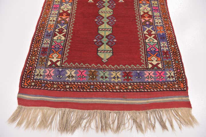 3' 5 x 4' 9 Hand Knotted Anatolian Wool Rug