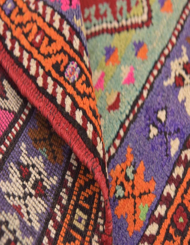 Detail image of 3' 5 x 4' 9  Hand Knotted Anatolian Wool Rug