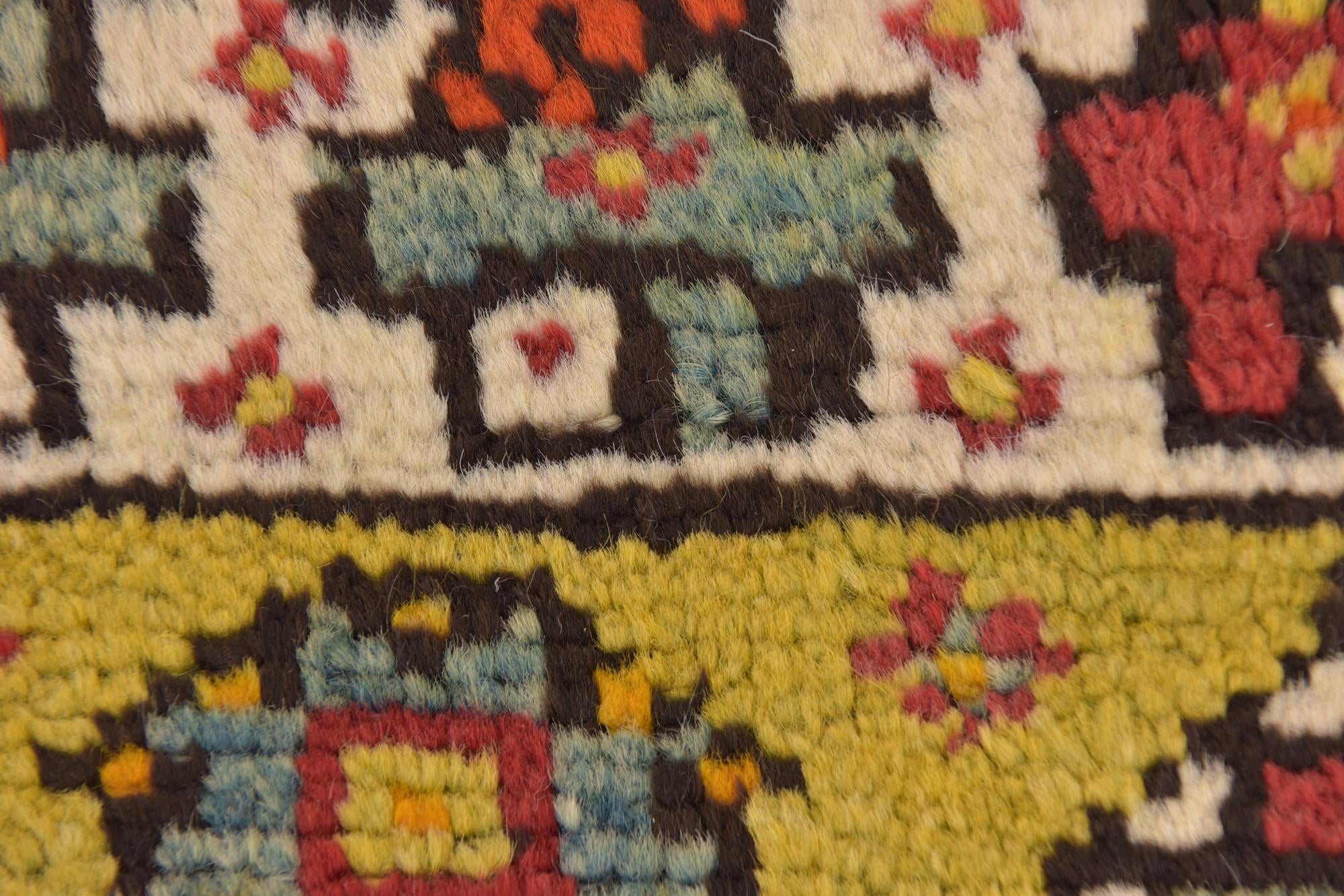 3' 5 x 5' Hand Knotted Anatolian Wool Rug