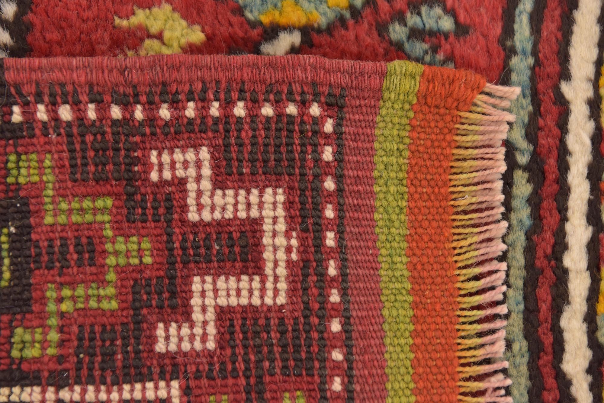 3' 5 x 5' Hand Knotted Anatolian Wool Rug