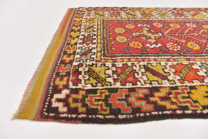3' 5 x 5' Hand Knotted Anatolian Wool Rug