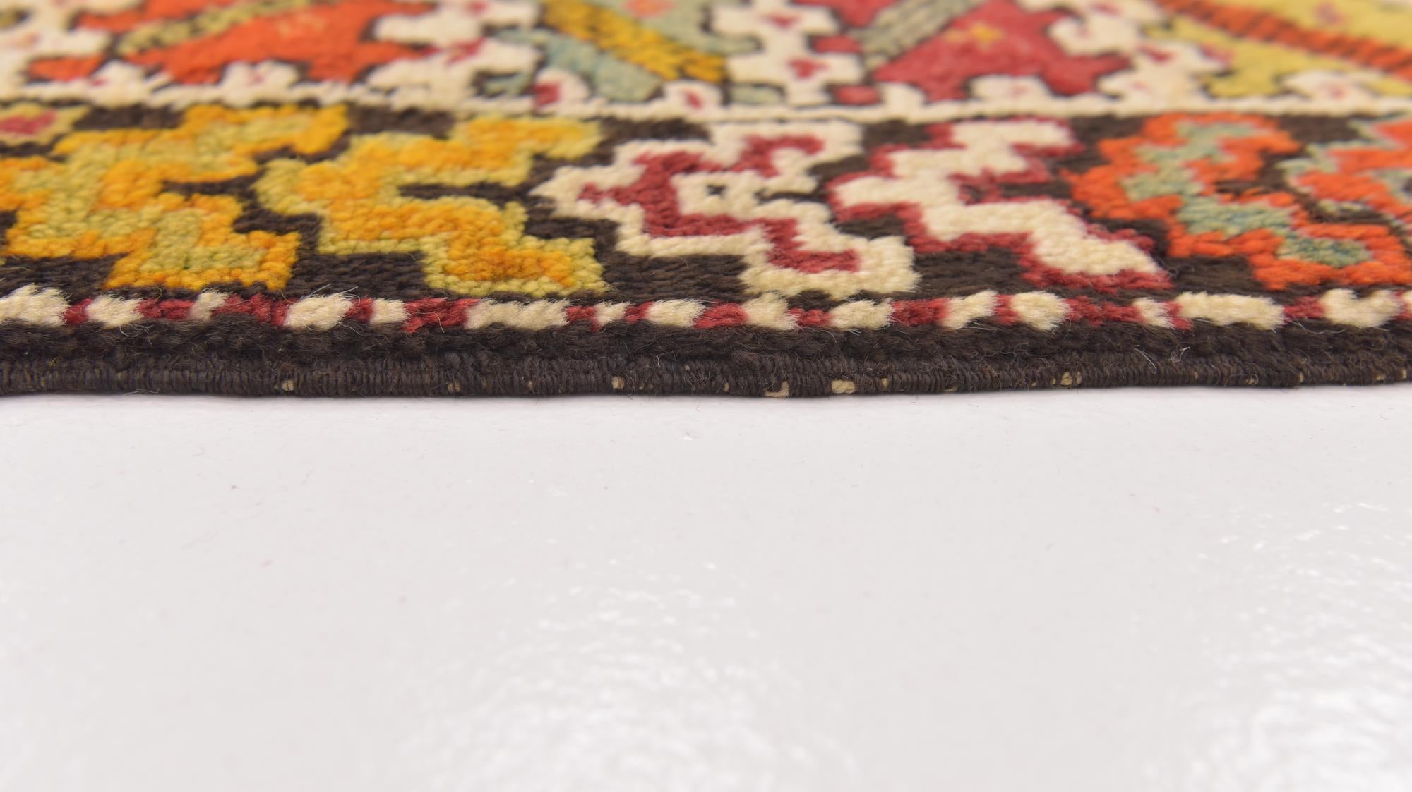 3' 5 x 5' Hand Knotted Anatolian Wool Rug