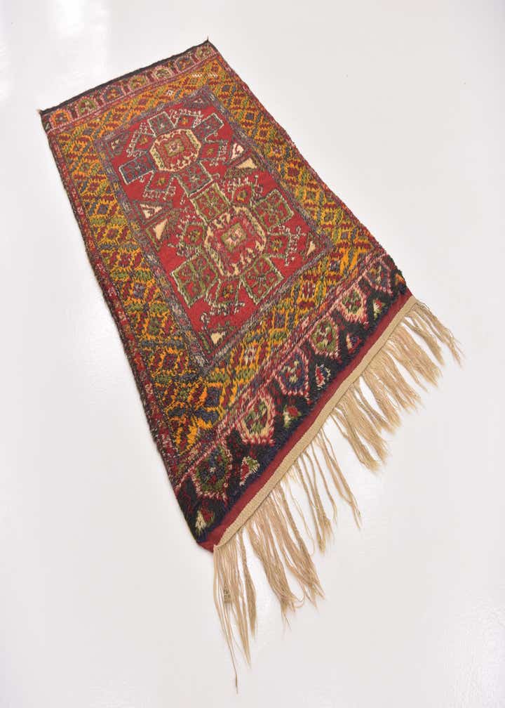 4' 2 x 6' 10 Hand Knotted Anatolian Wool Rug