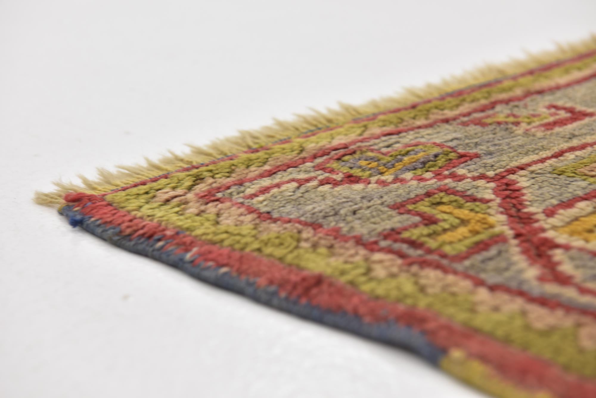 4' 5 x 6' 4 Hand Knotted Anatolian Wool Rug
