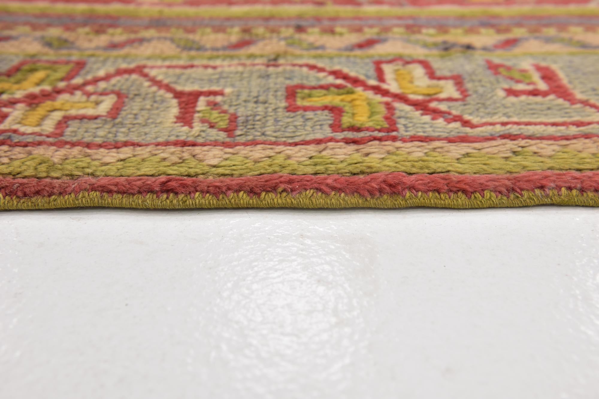 4' 5 x 6' 4 Hand Knotted Anatolian Wool Rug