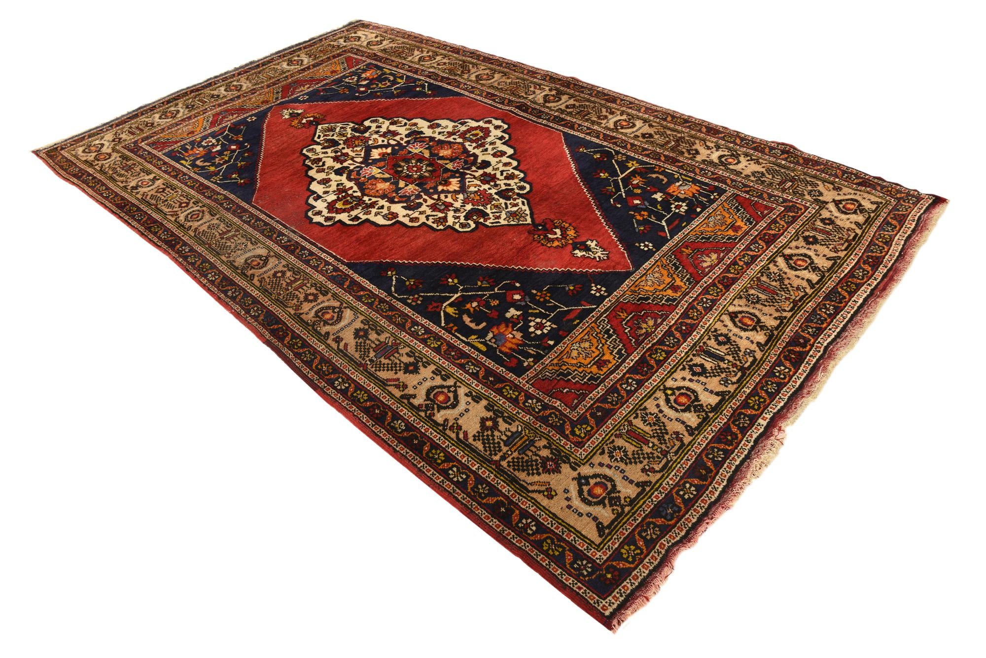 5' 10 x 9' 10 Hand Knotted Anatolian Wool Rug