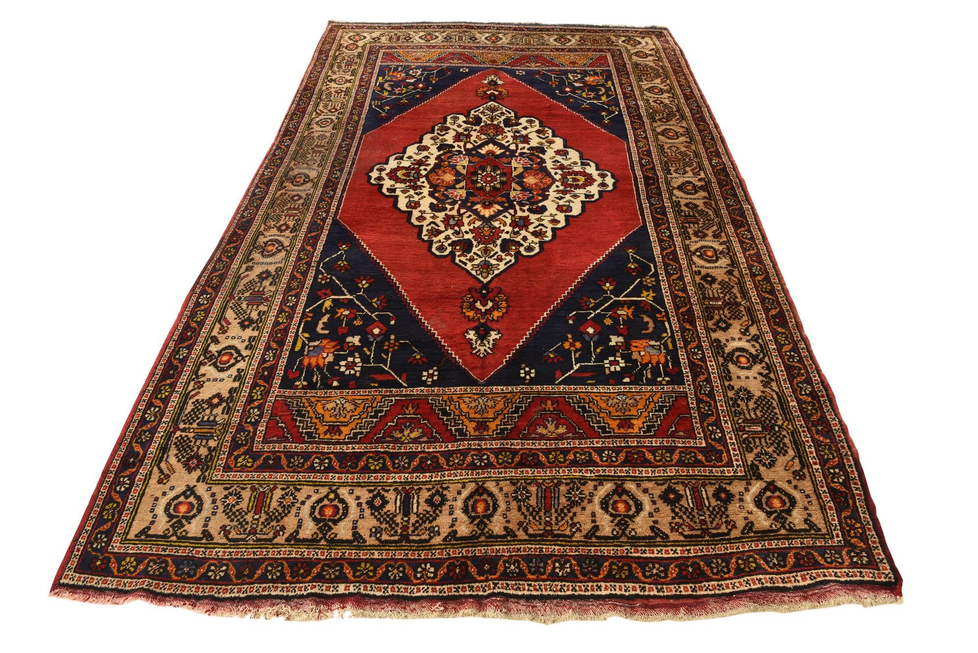 5' 10 x 9' 10 Hand Knotted Anatolian Wool Rug