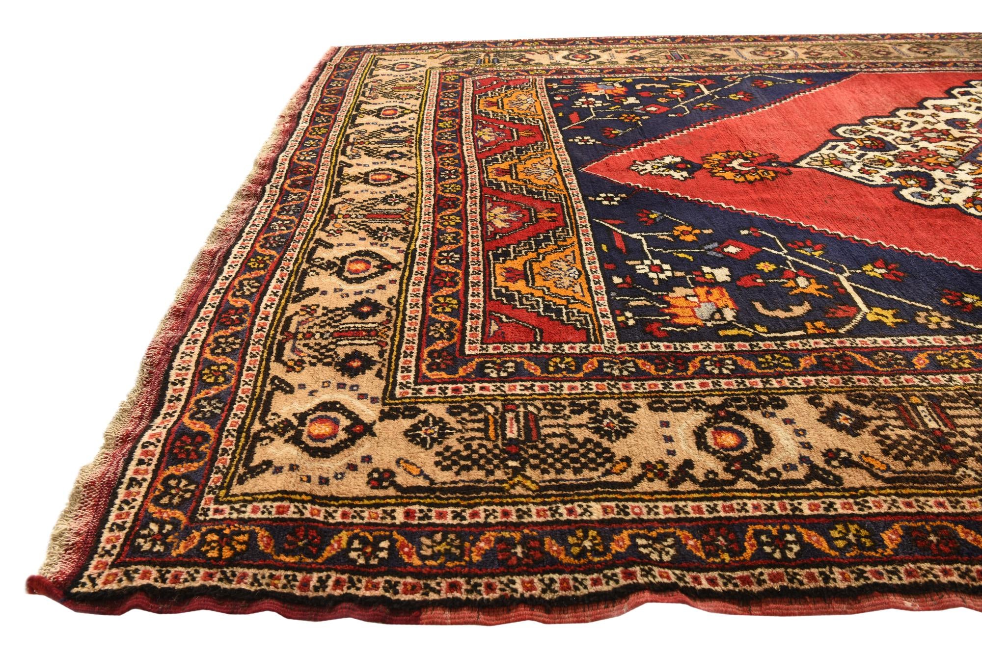 5' 10 x 9' 10 Hand Knotted Anatolian Wool Rug
