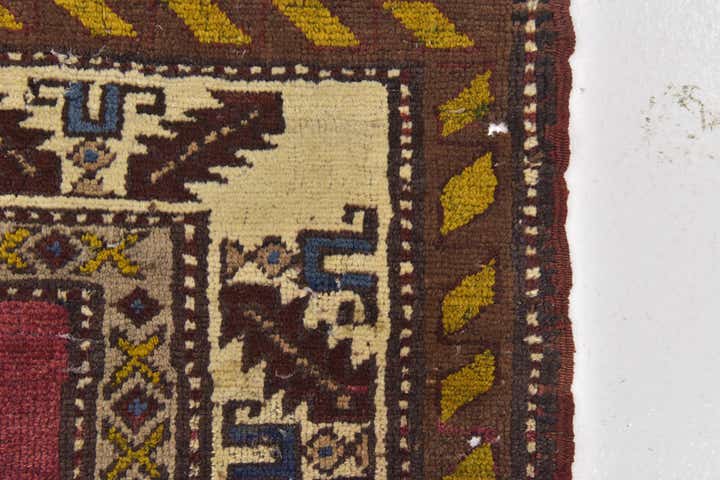 4' 10 x 7' Hand Knotted Anatolian Wool Rug