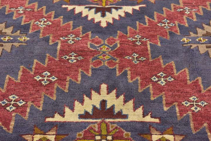 4' 10 x 7' Hand Knotted Anatolian Wool Rug