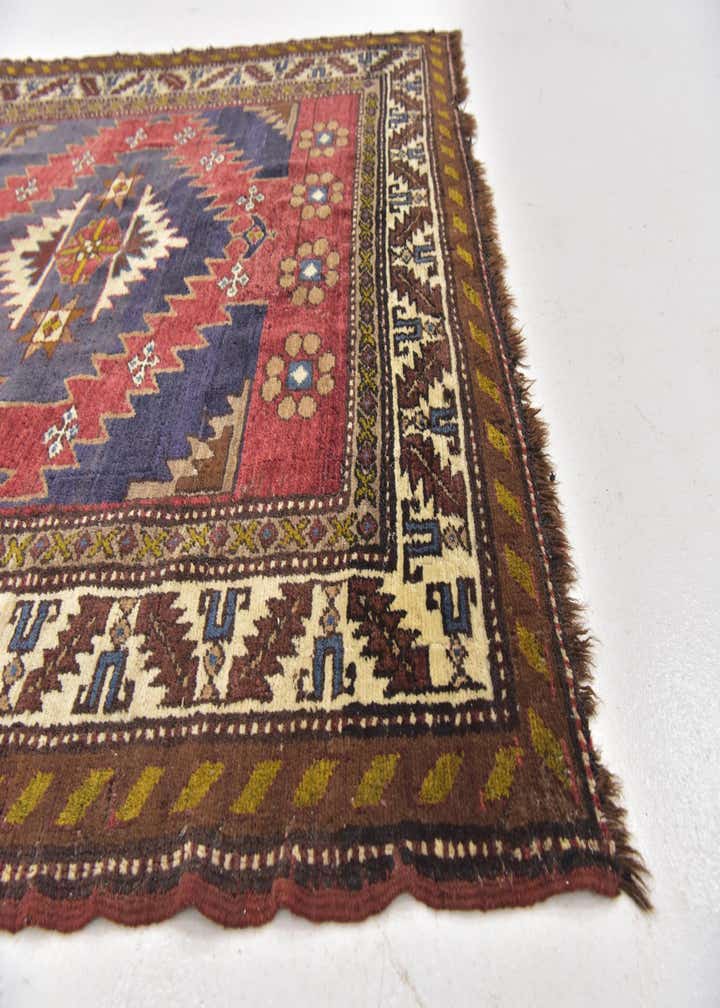 4' 10 x 7' Hand Knotted Anatolian Wool Rug