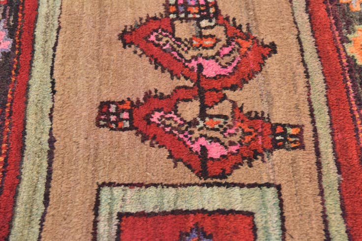 Detail image of 2' 10 x 5' 6 Hand Knotted Anatolian Wool Rug