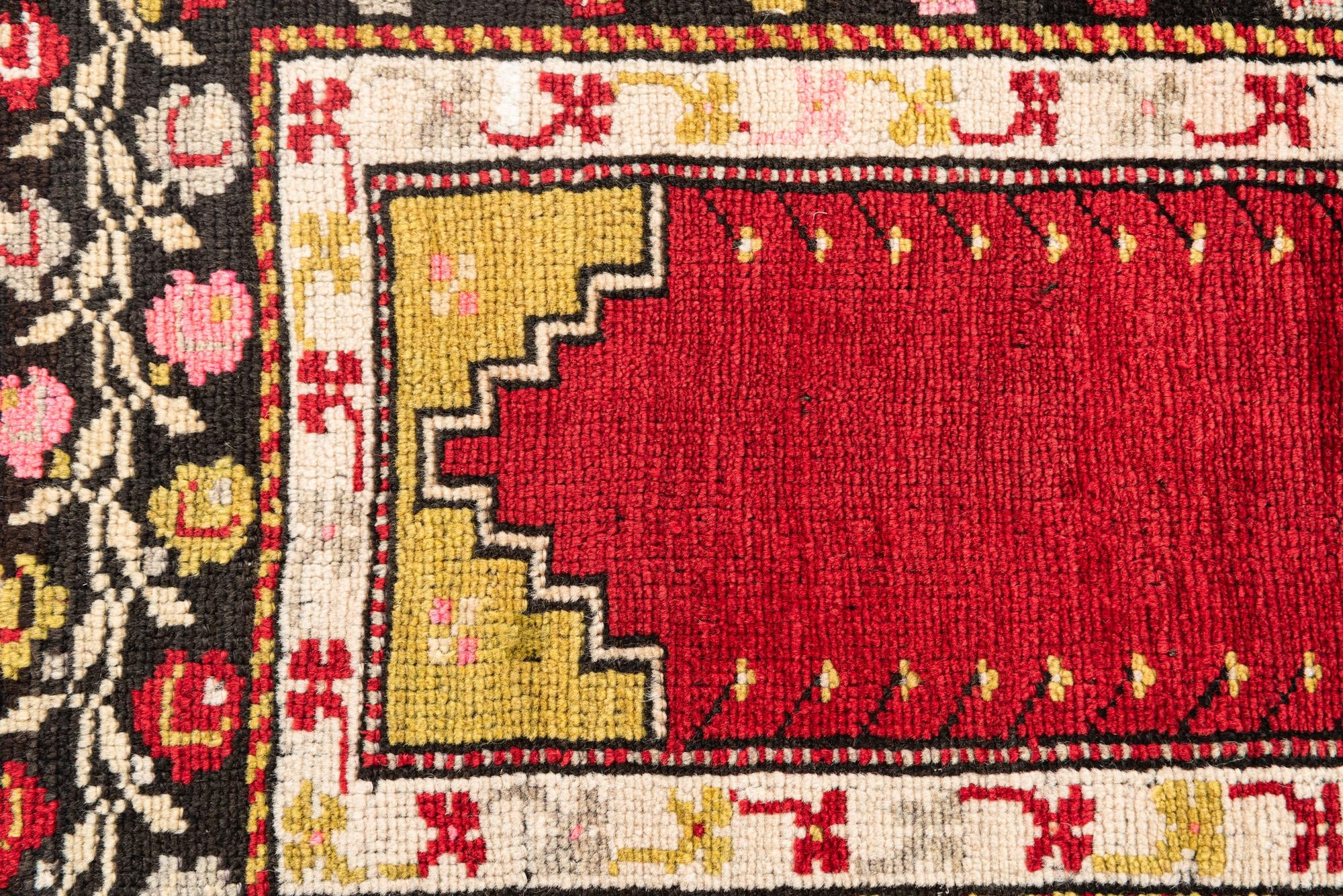 3' 1 x 4' 8 Hand Knotted Anatolian Oriental Wool Rug