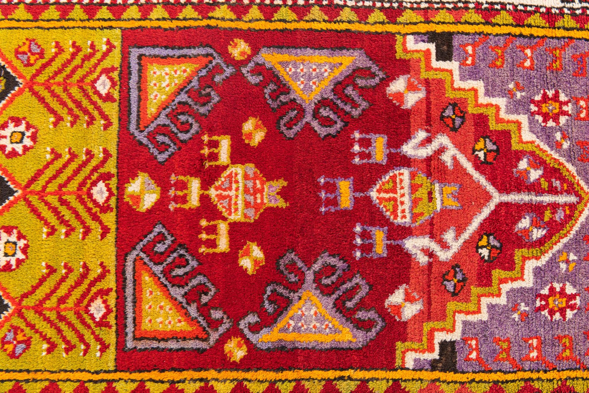 3' x 4' 10 Hand Knotted Anatolian Oriental Wool Rug