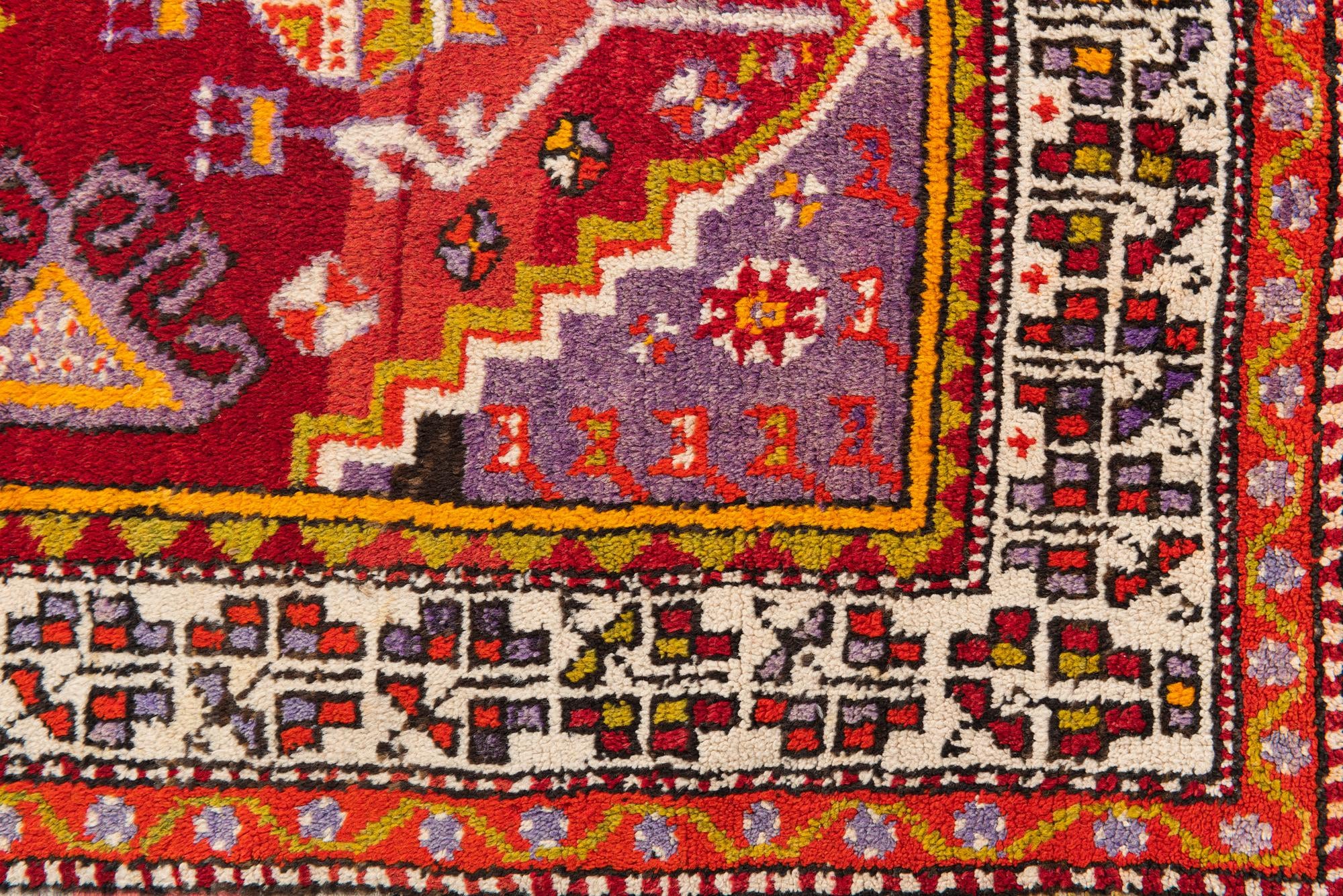 3' x 4' 10 Hand Knotted Anatolian Oriental Wool Rug