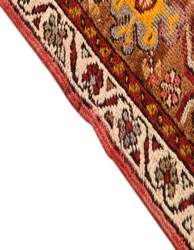 Detail image of 3' 4 x 5' 3  Hand Knotted Anatolian Oriental Wool Rug