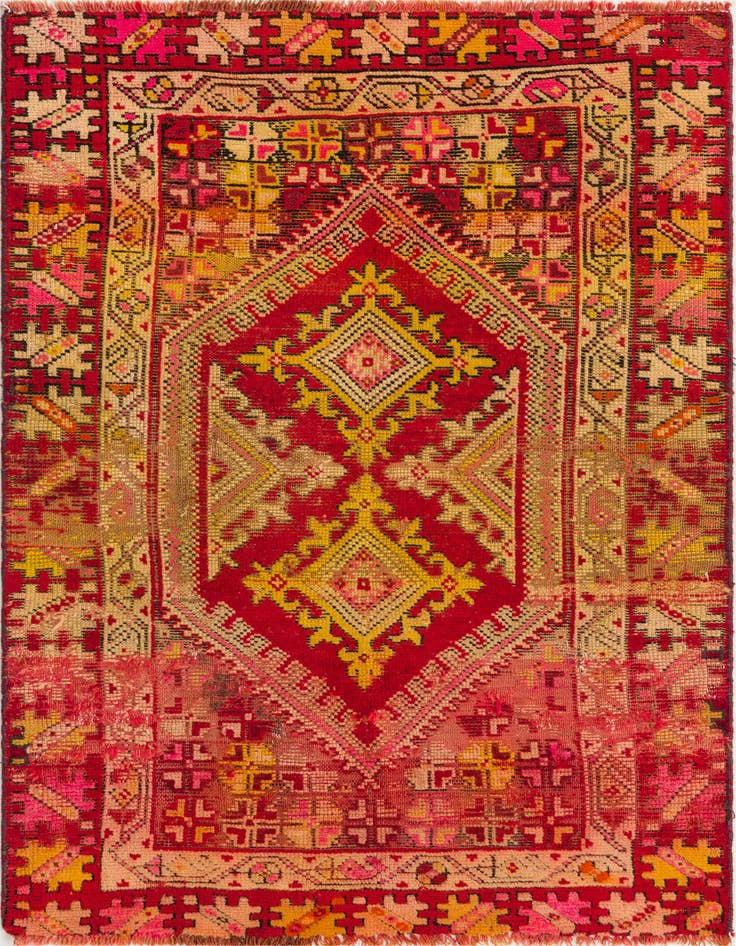 Detail image of 3' x 5' 4 Hand Knotted Anatolian Wool Rug
