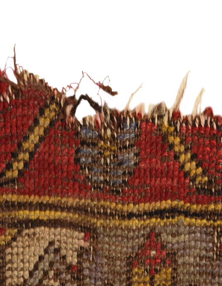 Detail image of 3' 4 x 6' 2 Hand Knotted Anatolian Oriental Wool Rug