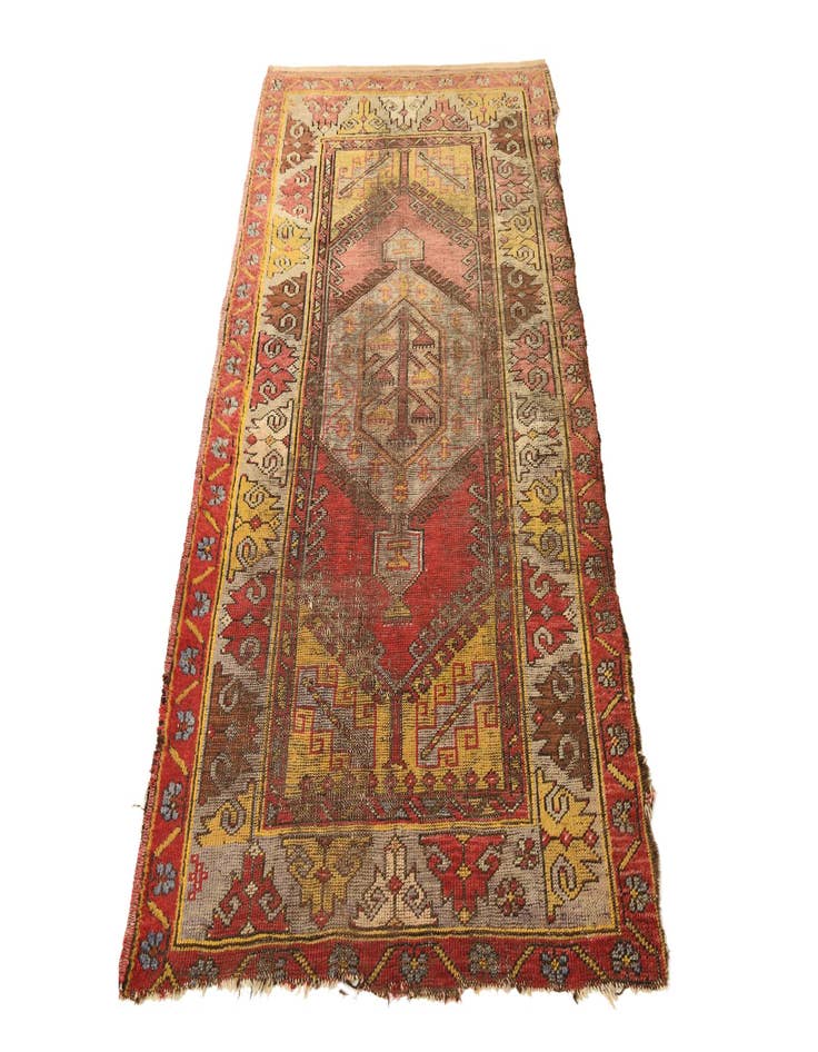 Detail image of 3' 4 x 6' 2 Hand Knotted Anatolian Oriental Wool Rug