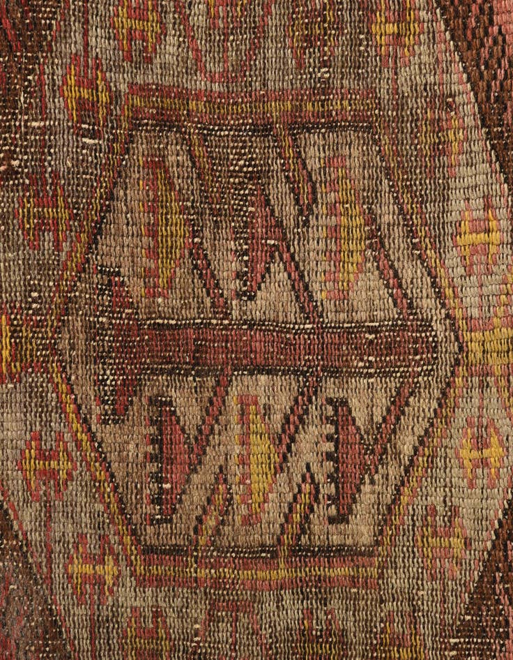Detail image of 3' 4 x 6' 2 Hand Knotted Anatolian Oriental Wool Rug