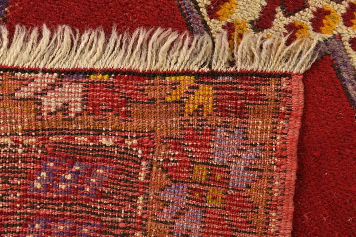 3' 6 x 5' 5 Hand Knotted Anatolian Oriental Wool Rug