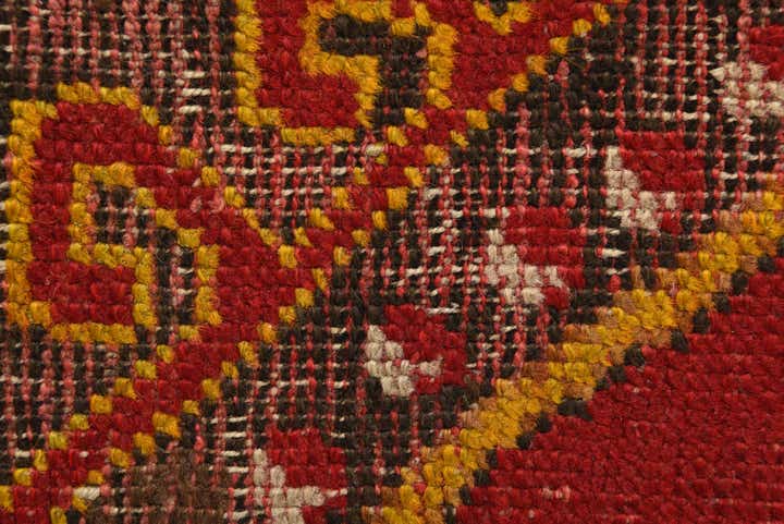3' 6 x 5' 5 Hand Knotted Anatolian Oriental Wool Rug