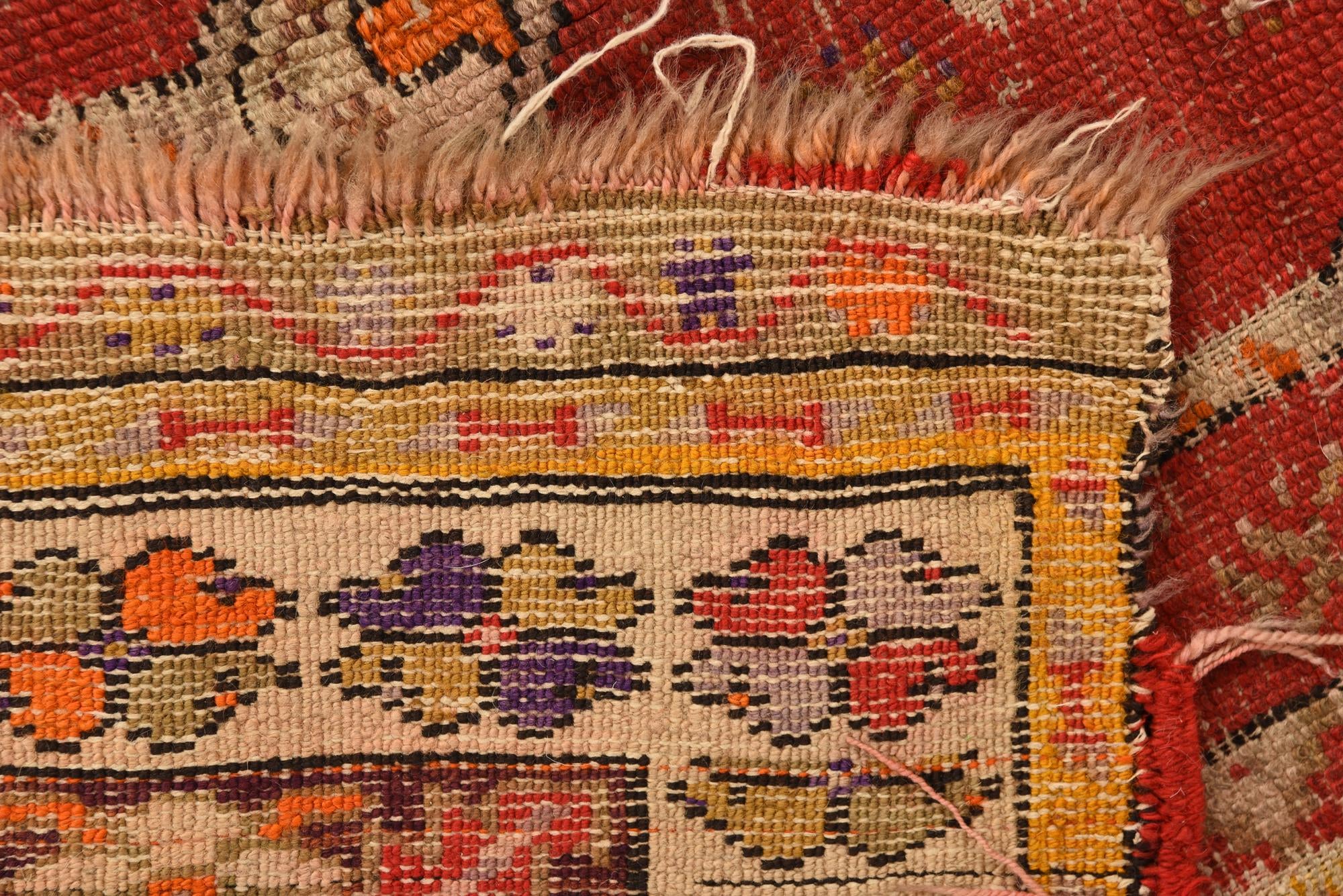 3' 2 x 4' 2 Hand Knotted Anatolian Oriental Wool Rug