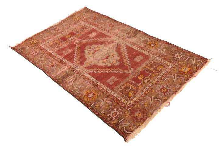 3' 2 x 5' Hand Knotted Anatolian Oriental Wool Rug