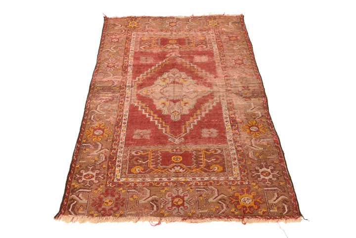 3' 2 x 5' Hand Knotted Anatolian Oriental Wool Rug