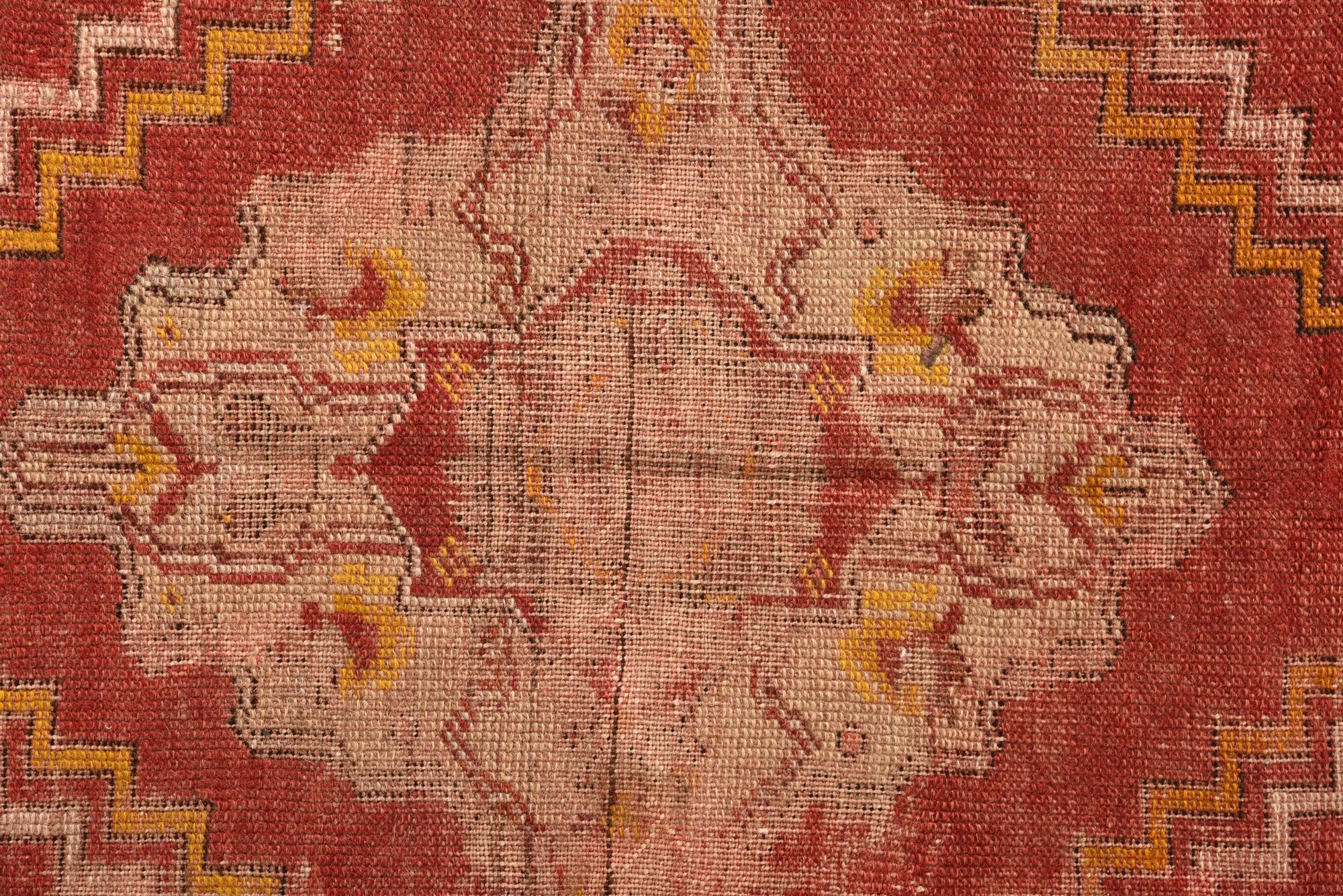 3' 2 x 5' Hand Knotted Anatolian Oriental Wool Rug