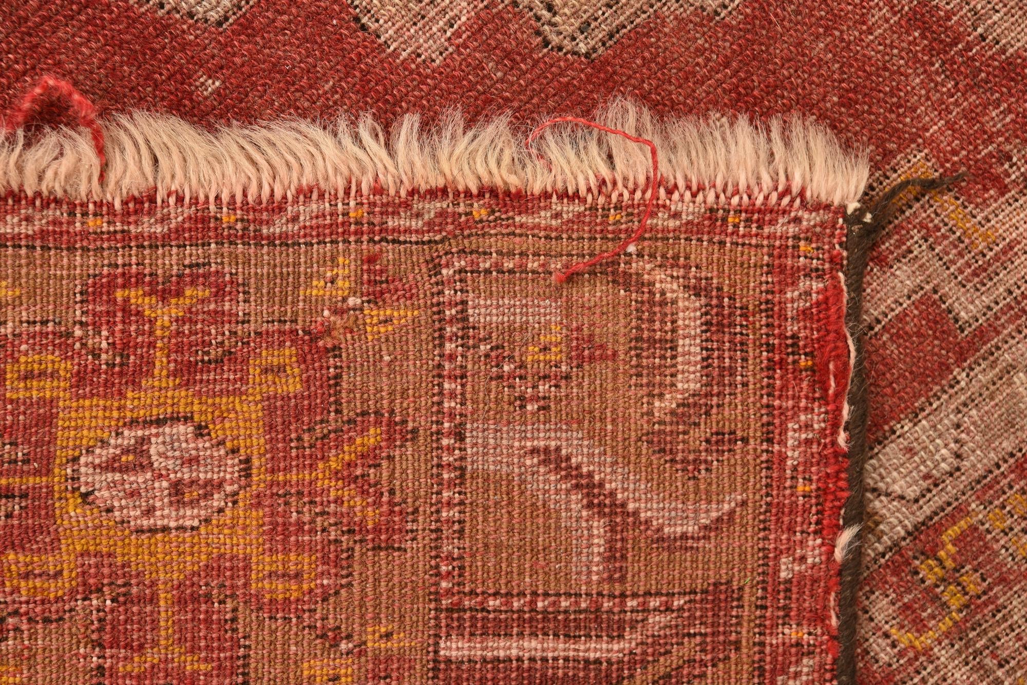 3' 2 x 5' Hand Knotted Anatolian Oriental Wool Rug