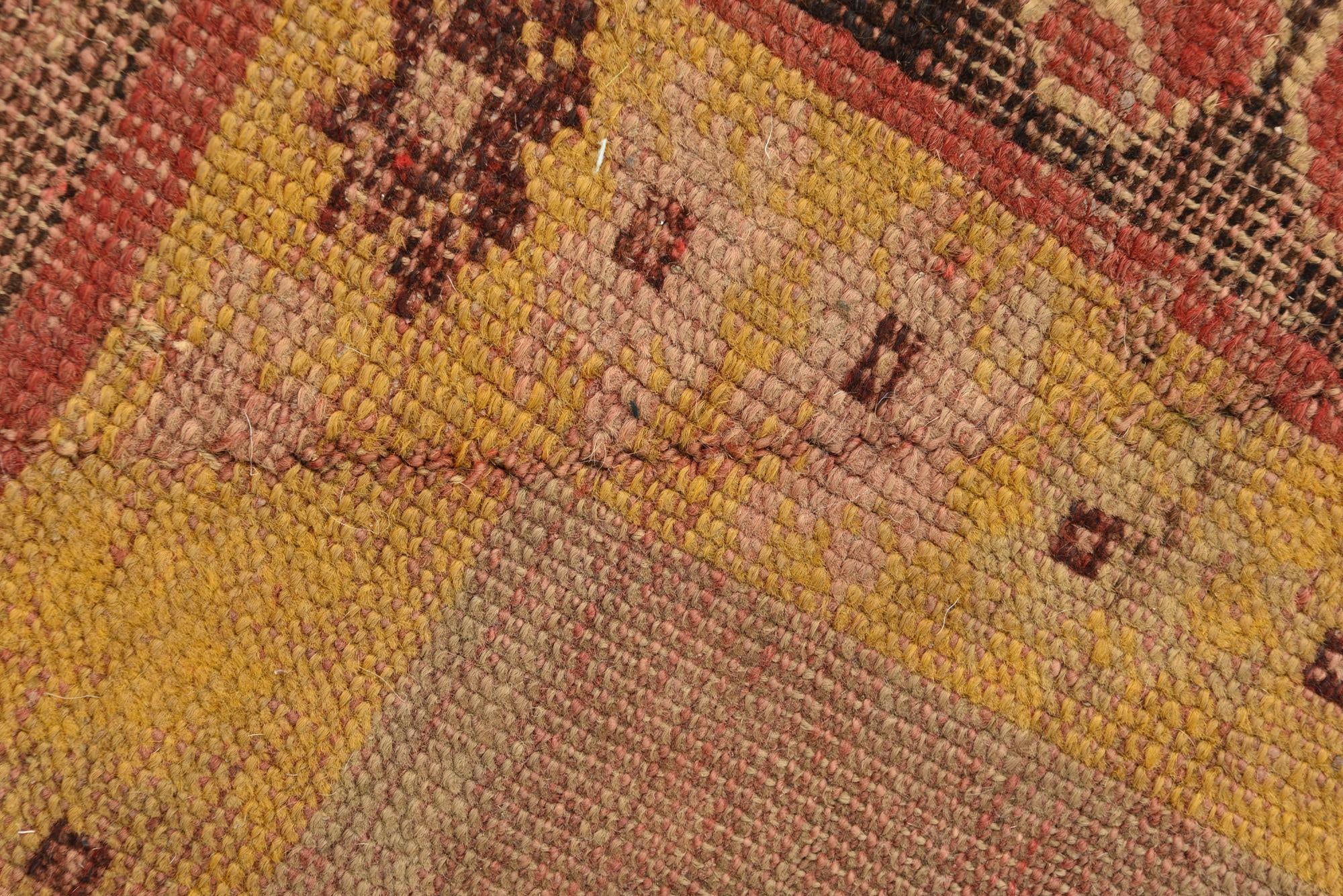 3' 3 x 5' 1 Hand Knotted Anatolian Oriental Wool Rug