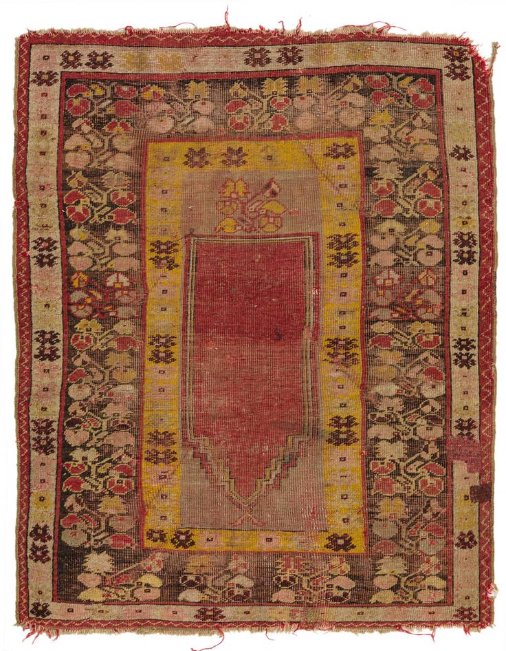 Detail image of 3' 3 x 5' 1 Hand Knotted Anatolian Oriental Wool Rug