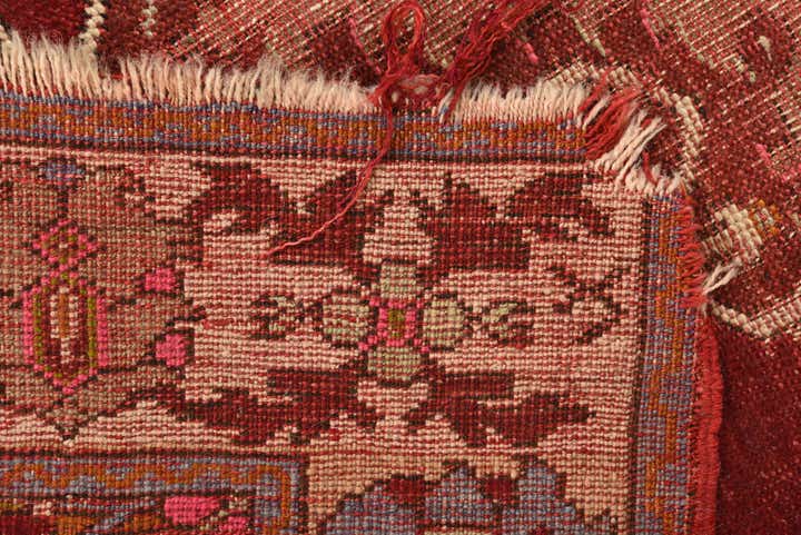 3' 6 x 5' 4 Hand Knotted Anatolian Oriental Wool Rug
