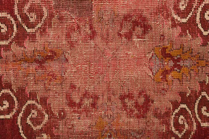 3' 6 x 5' 4 Hand Knotted Anatolian Oriental Wool Rug