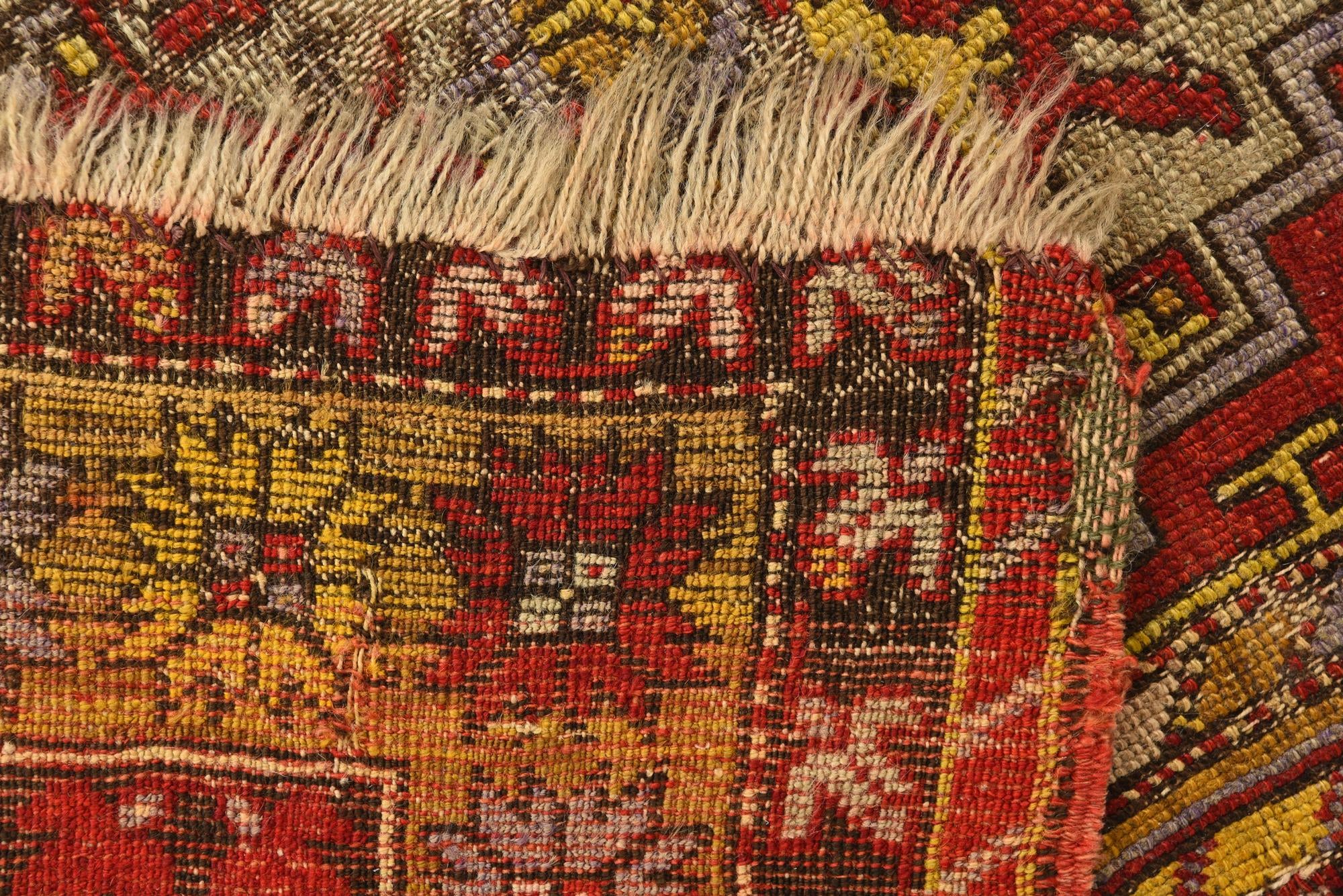 3' 8 x 4' 7 Hand Knotted Anatolian Wool Rug