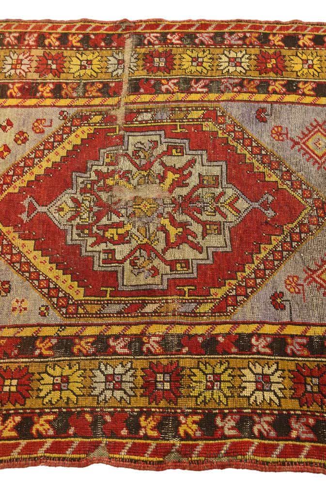 3' 8 x 4' 7 Hand Knotted Anatolian Wool Rug